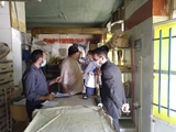 بازدید رییس مرکز بهداشت خرمبید از معادن شهرستان