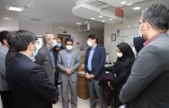 بازدید سرپرست دانشگاه علوم پزشکی شیراز از مراکز بهداشتی و درمانی خرم بید