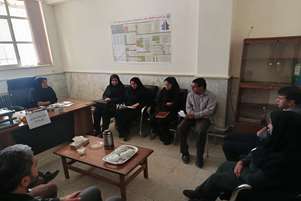  برگزاری کمیته سلامت مدارس در شبکه بهداشت و درمان شهرستان خرم‌بید