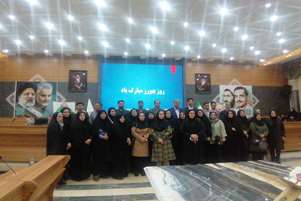  مراسم تجلیل از پرستاران و بهورزان شهرستان خرم‌بید با حضور مسئولان شهرستانی برگزار شد