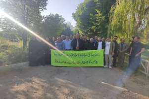 برگزاری ورزش صبحگاهی با حضور فرماندار و کارکنان ادارات شهرستان خرم‌بید به میزبانی شبکه بهداشت و درمان