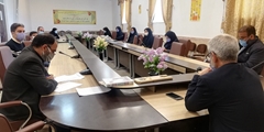 نشست درون بخشی هماهنگی هفته دیابت در شبکه بهداشت و درمان خرم بید