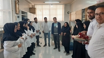 تقدیر از کارشناسان پرتلاش علوم آزمایشگاهی شهرستان خرم بید با حضور معاون بهداشتی