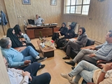 نشست کارکنان اورژانس ۱۱۵ با سرپرست شبکه بهداشت و درمان شهرستان خرم‌بید
