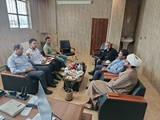 برگزاری نشست هم‌اندیشی با حضور خیر حوزه سلامت و بررسی روند ساخت پایگاه اورژانس ۱۱۵ شهید فدایی صفاشهر