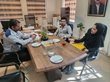 بازدید و نشست واحد سلامت کار شبکه بهداشت خرم‌بید از مجتمع معادن سنگ دهبید