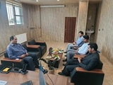   دیدار سرپرست شبکه بهداشت و درمان خرم‌بید با نماینده بنیاد علوی فارس