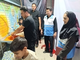 بازرسی از محل‌های طبخ و توزیع نذورات و نظارت بر سلامت آب آشامیدنی هیئت‌های عزاداری خرم‌بید