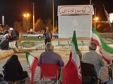 حضور رئیس شبکه بهداشت و درمان خرم‌بید در تجمعات شبانه مردمی و پاسخگویی به مطالبات حوزه سلامت